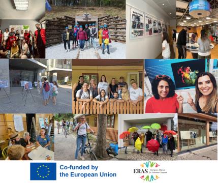 Kolaž fotografij projekta ERAS 2